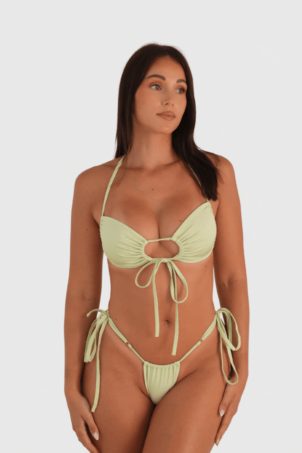 Ayuna Bikini Top – Chocolate brown