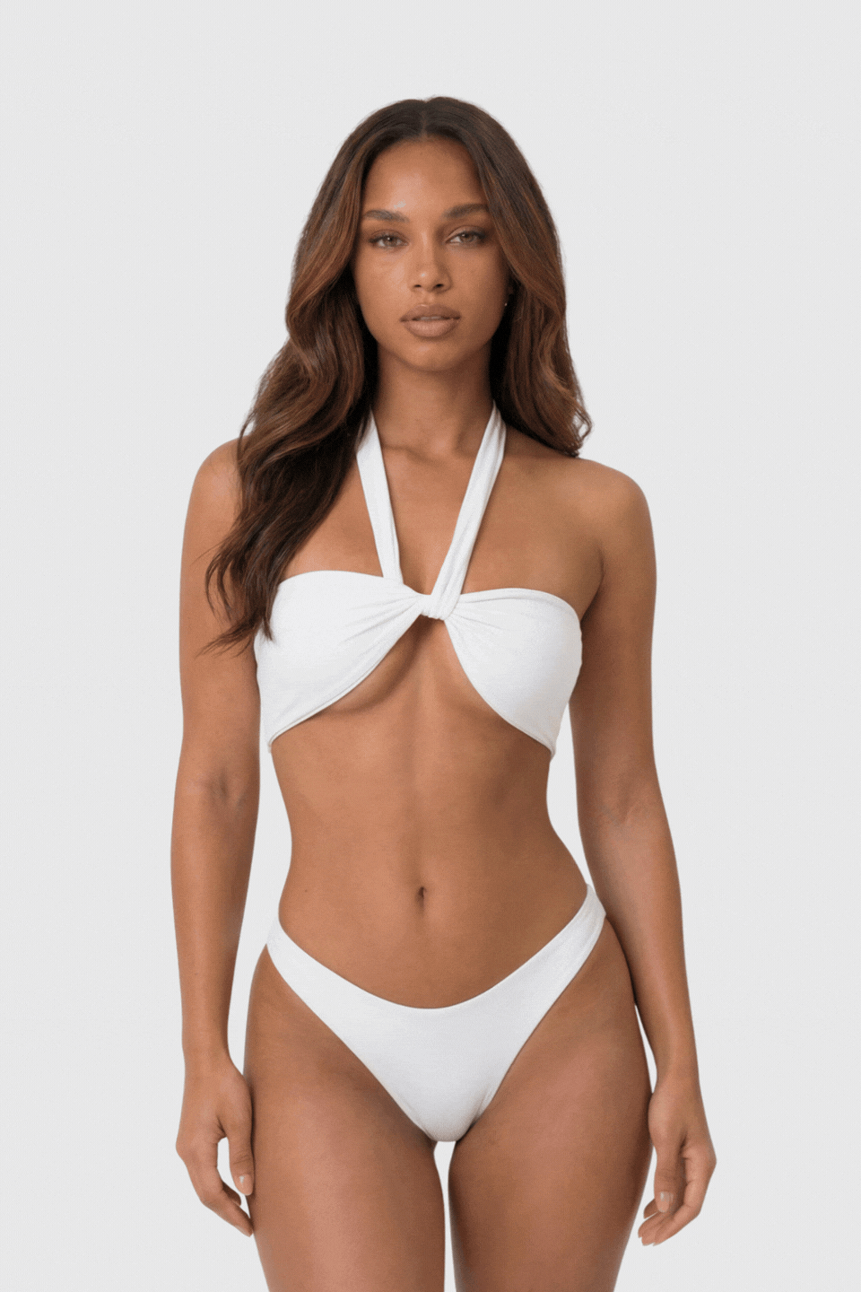 Nusa Bikini Top – Pure White