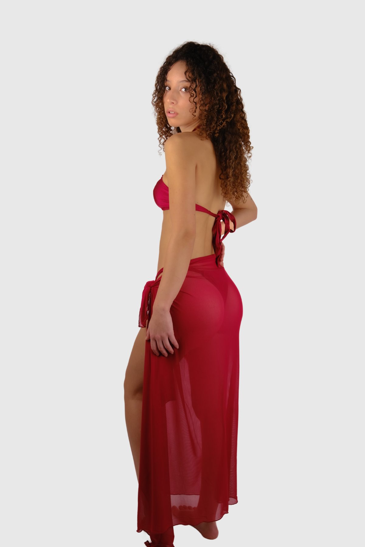 Sarong – Rouge Grenat