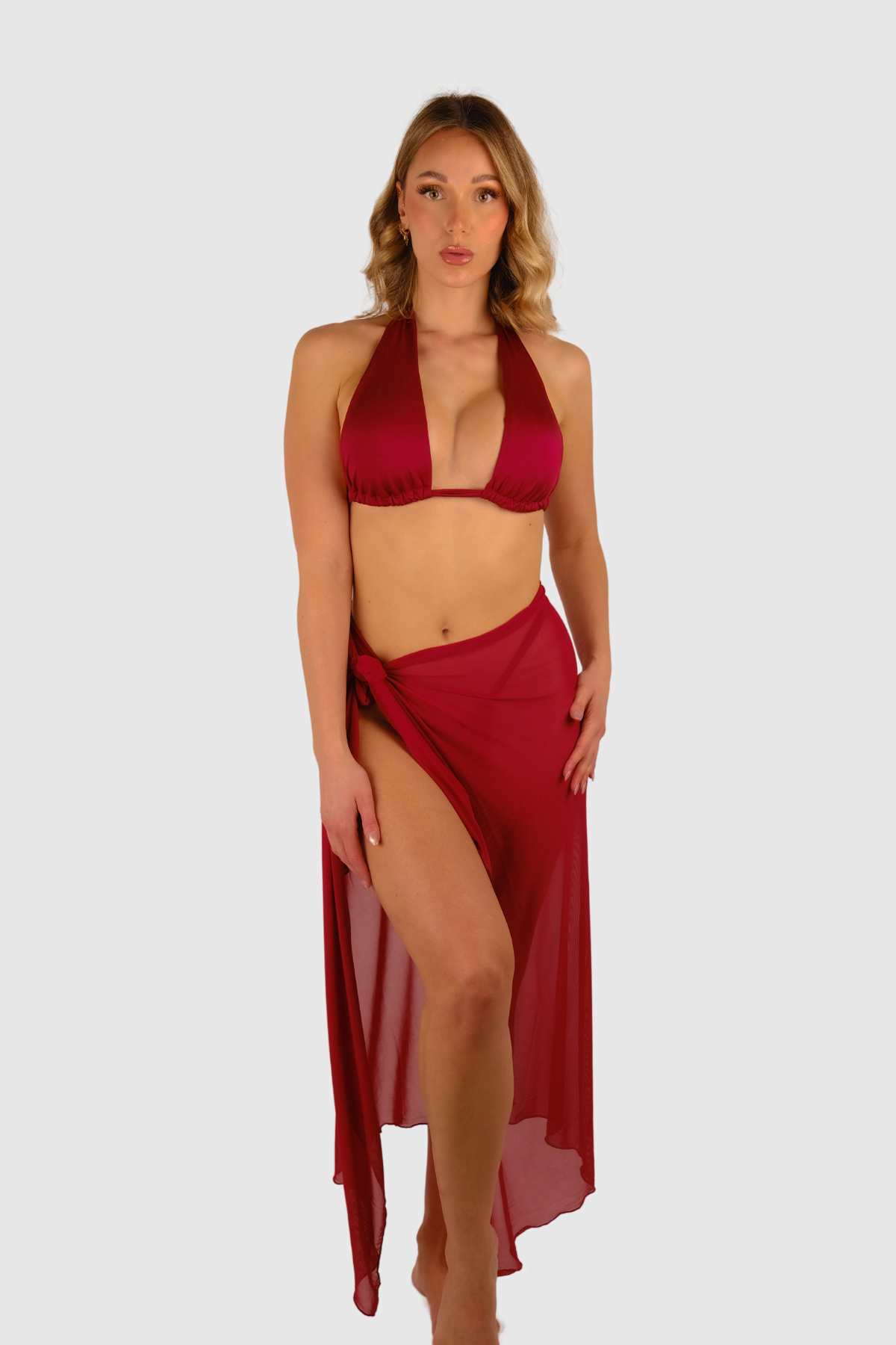 Sarong – Rouge Grenat