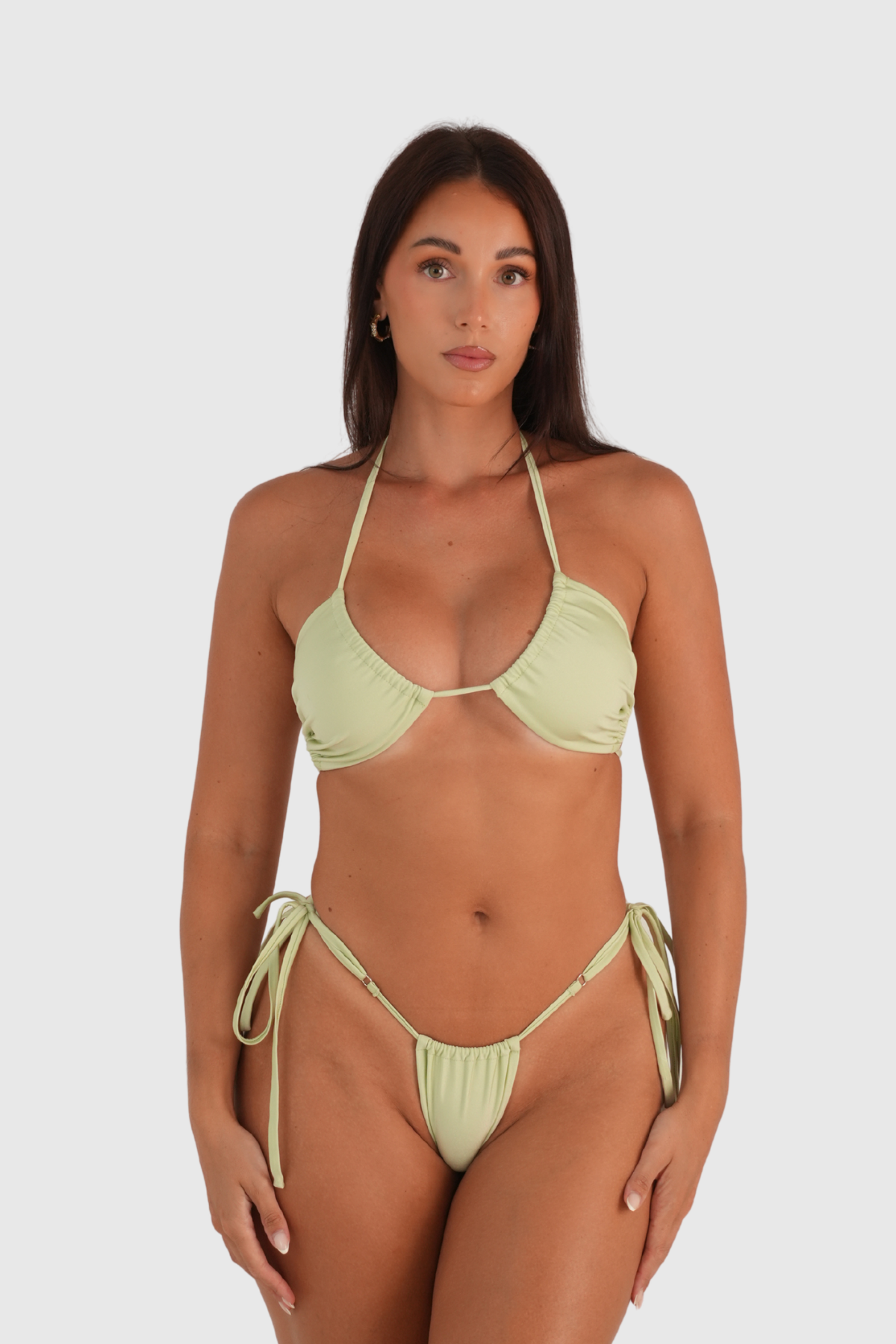 Ayuna Bikini Top – Chocolate brown
