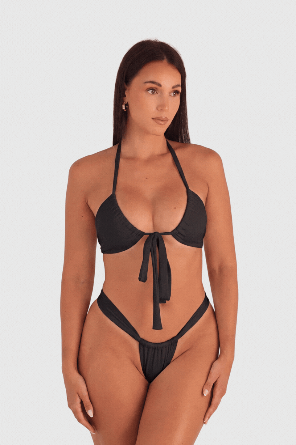 Haut de Bikini Java – Noir Intense