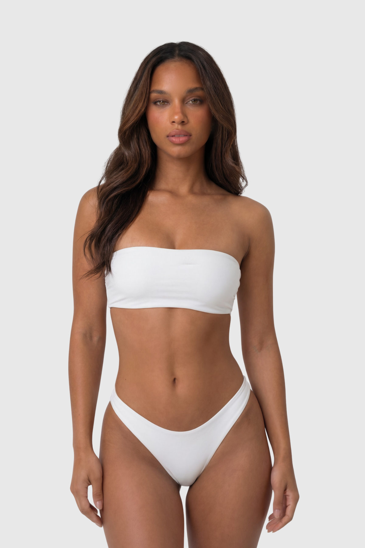 Nusa Bikini Top – Pure White