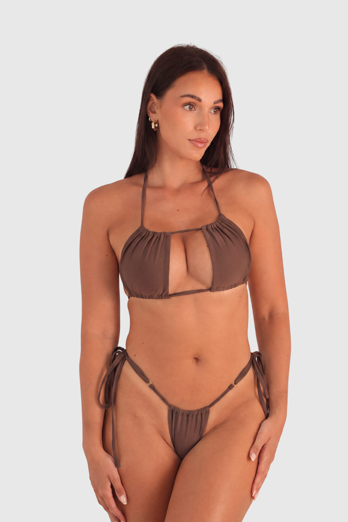 Bas de Bikini Ayuna – Brun choco