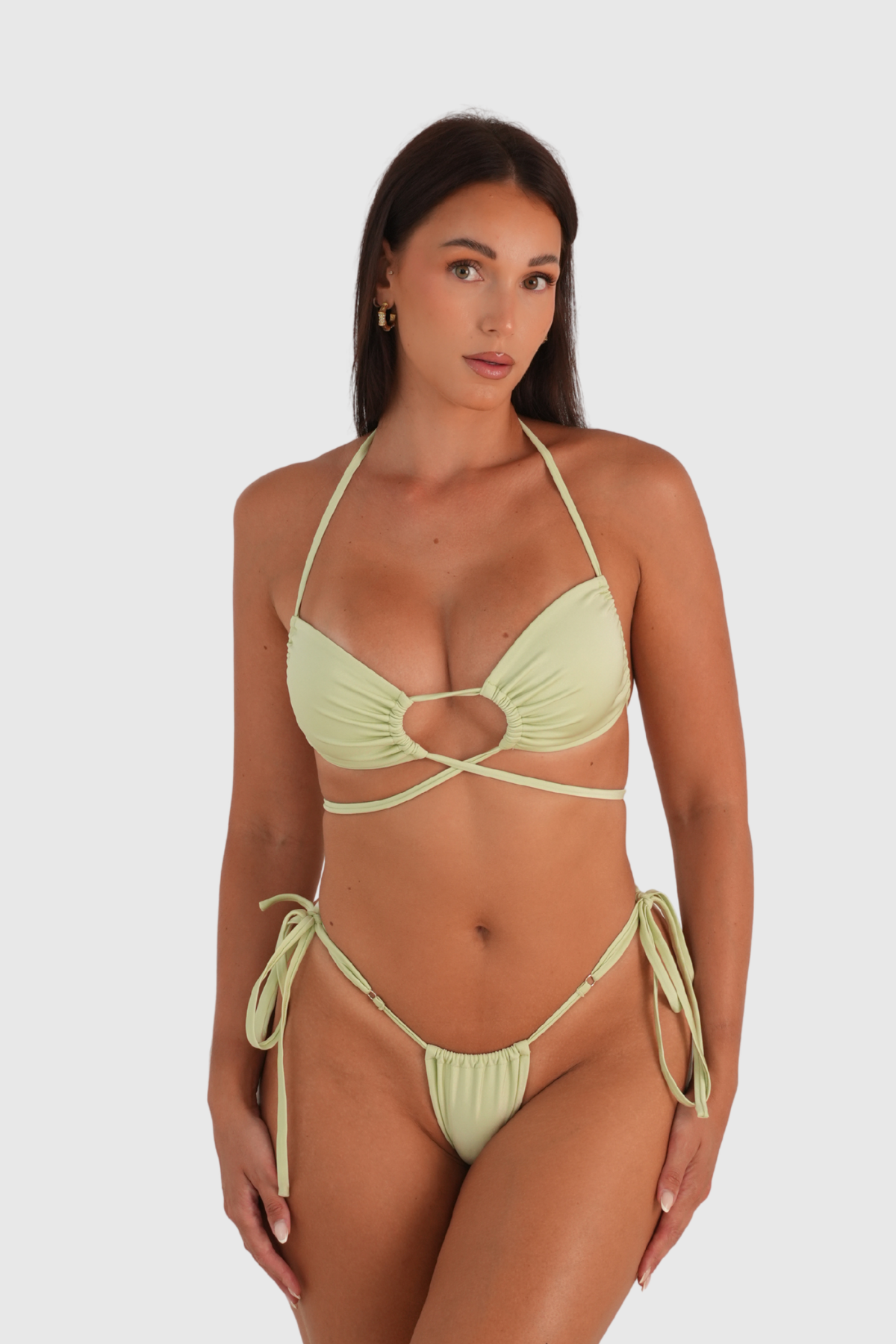 Bas de Bikini Ayuna – Vert pistache