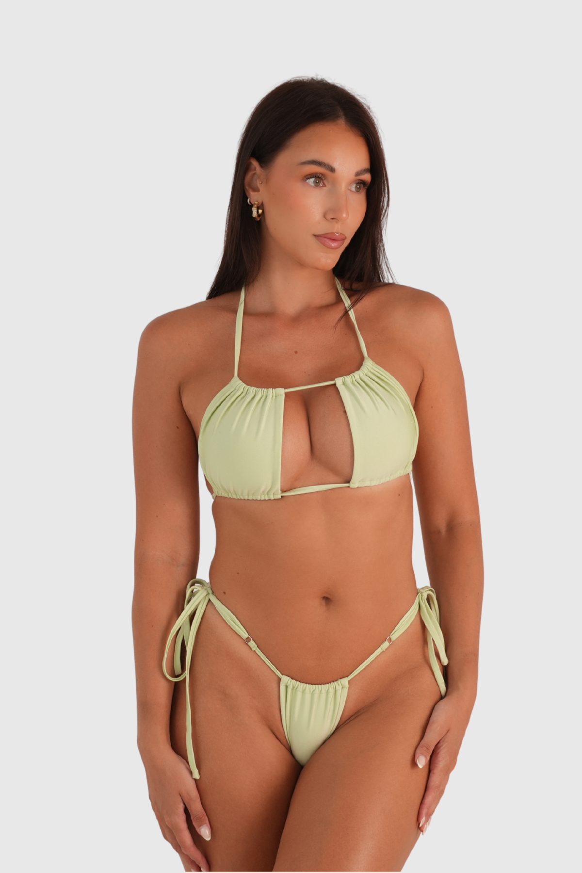 Bas de Bikini Ayuna – Vert pistache