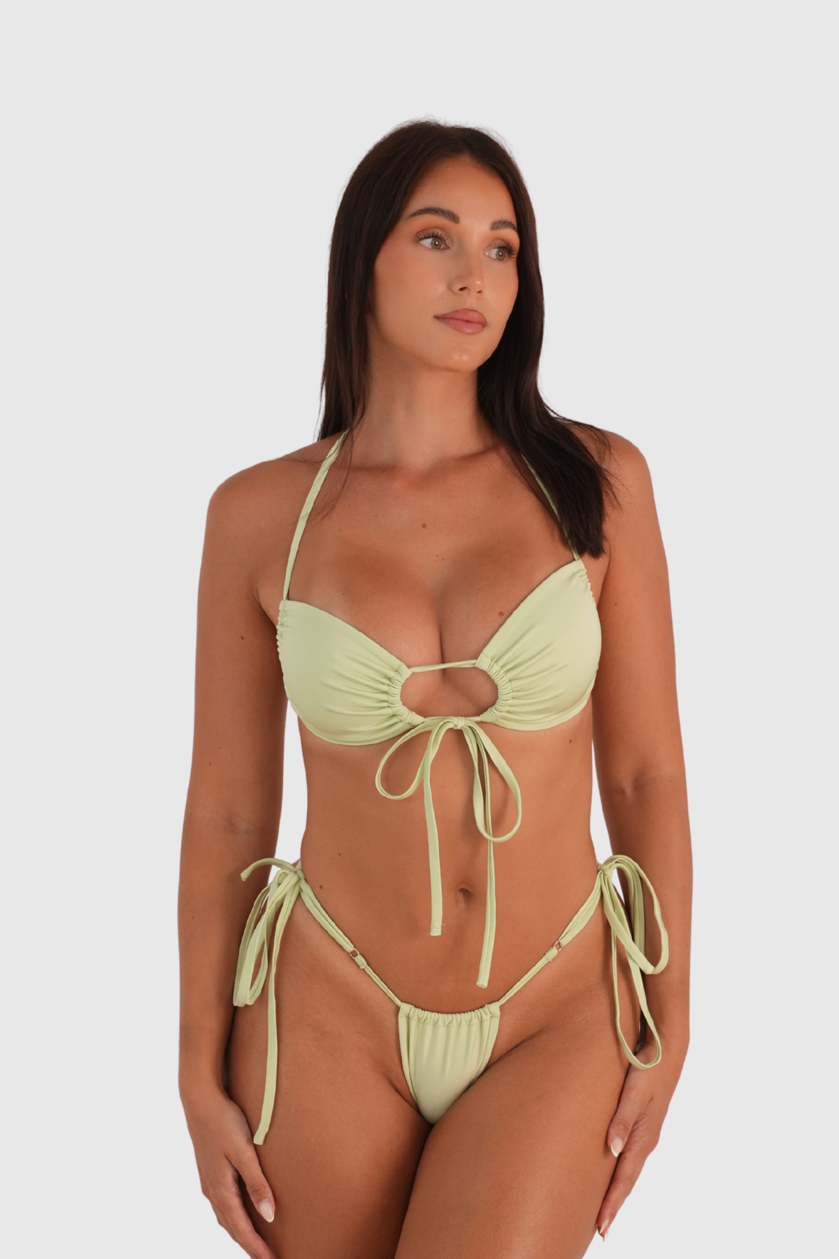 Ayuna Bikini Top – Chocolate brown 