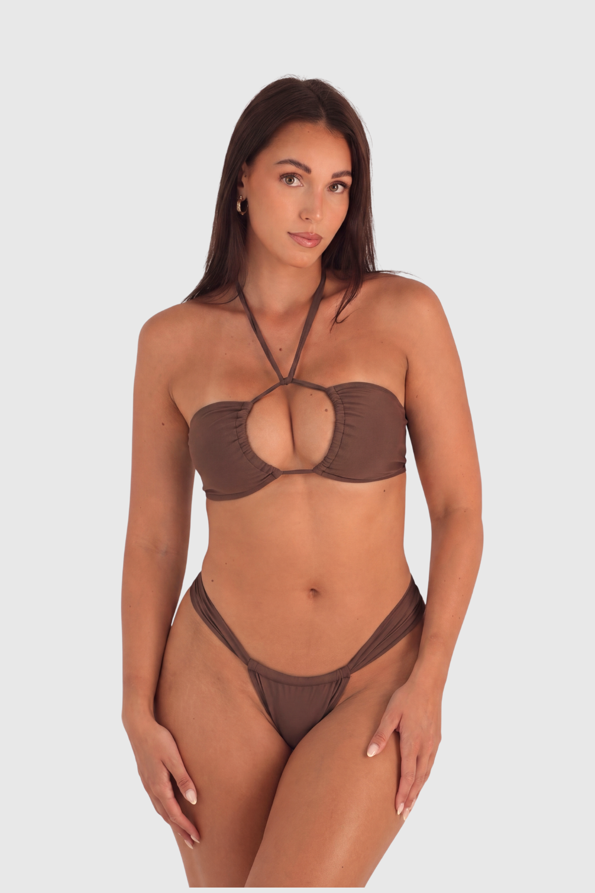 Java Bikini Top – Chocolate brown