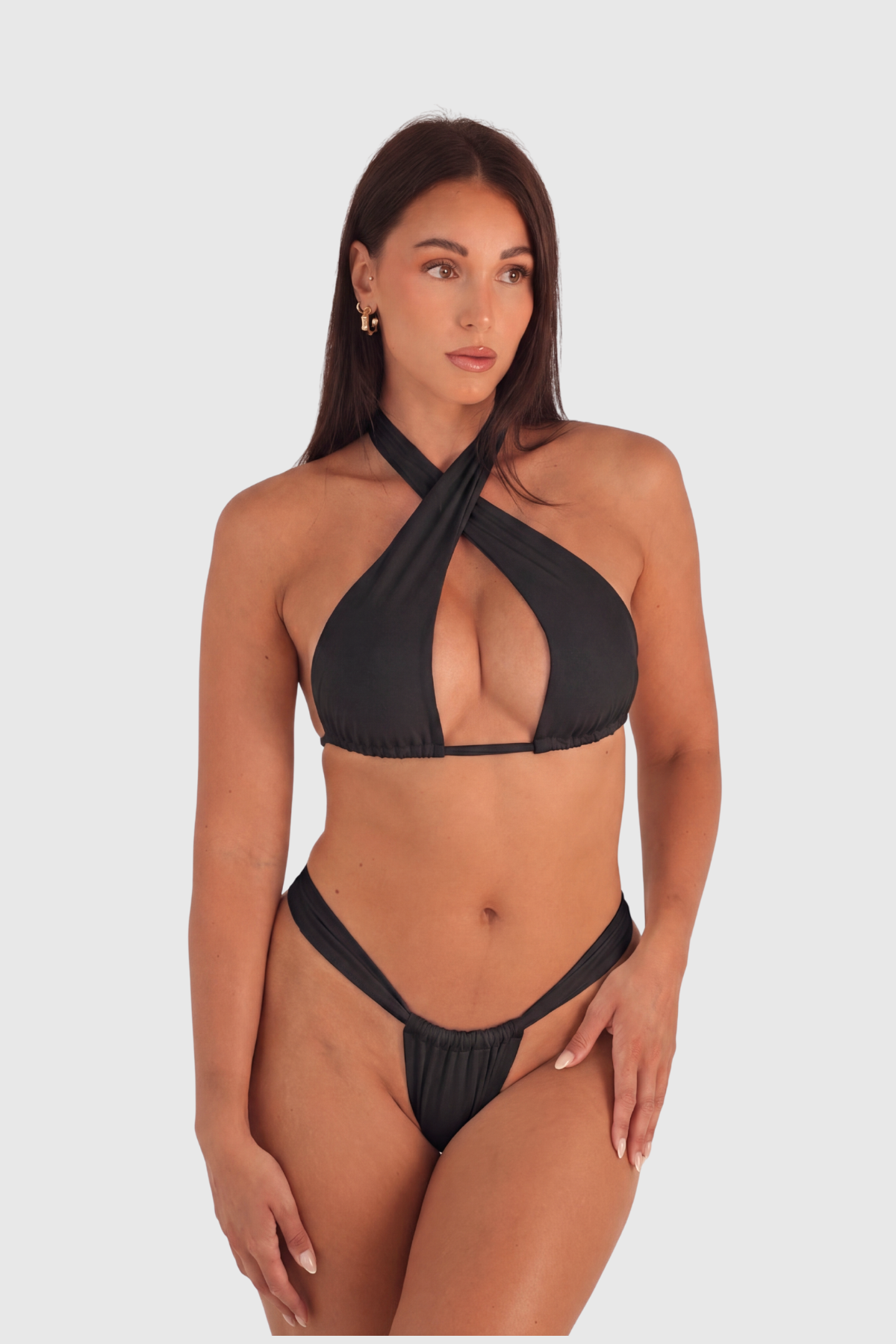 Bas de Bikini Java – Noir intense