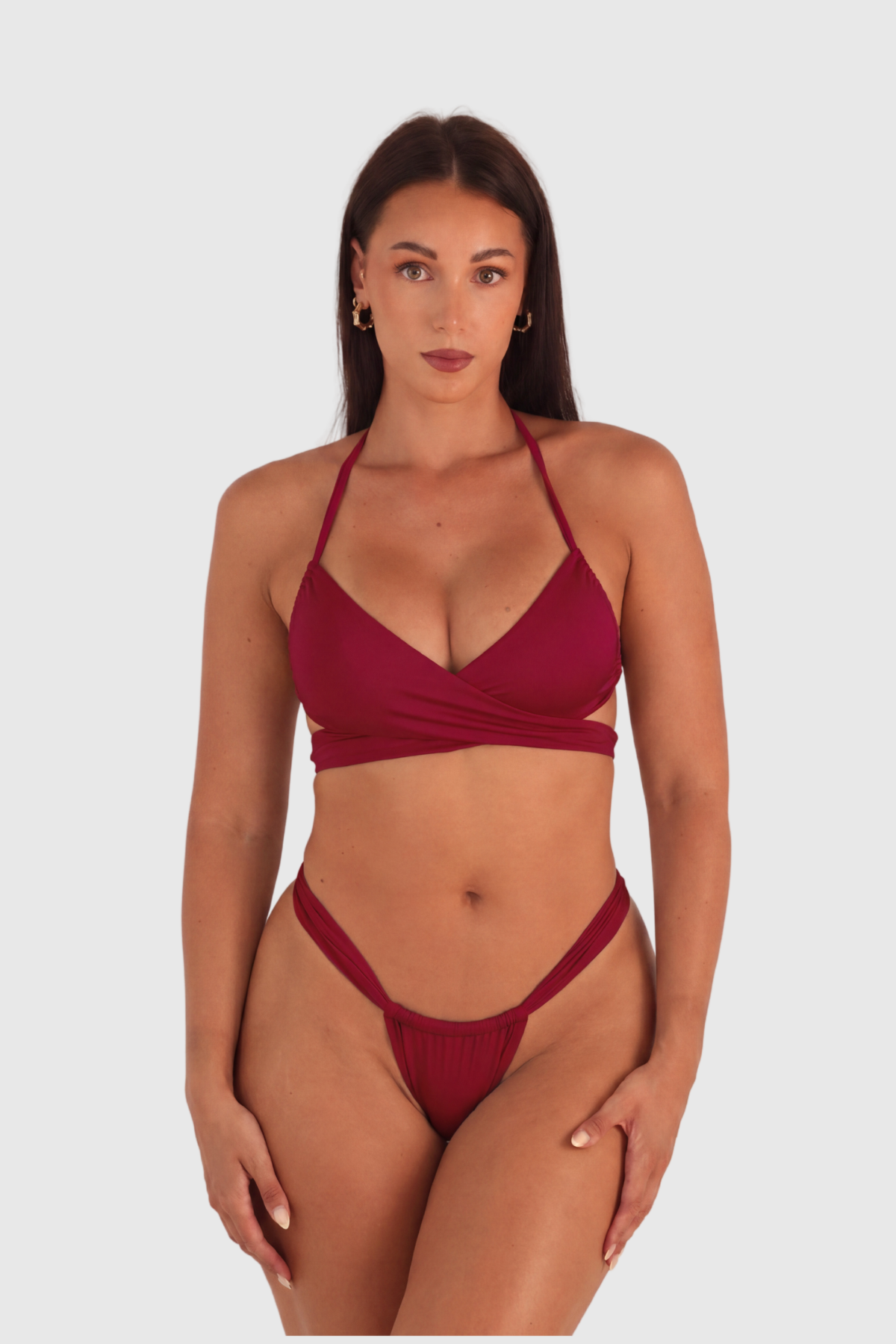 Java Bikini Top – Chocolate brown
