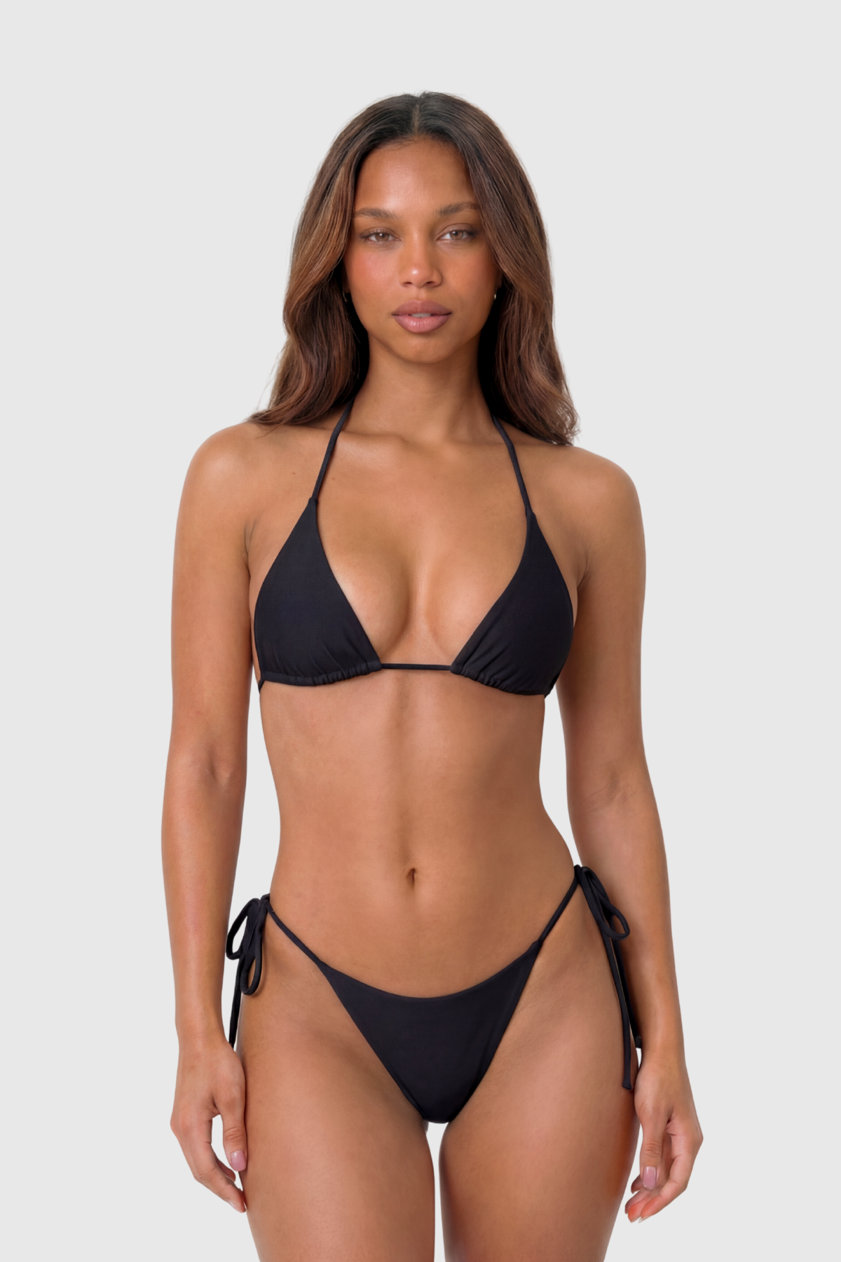 Kuta Bikini Top – Intense Black