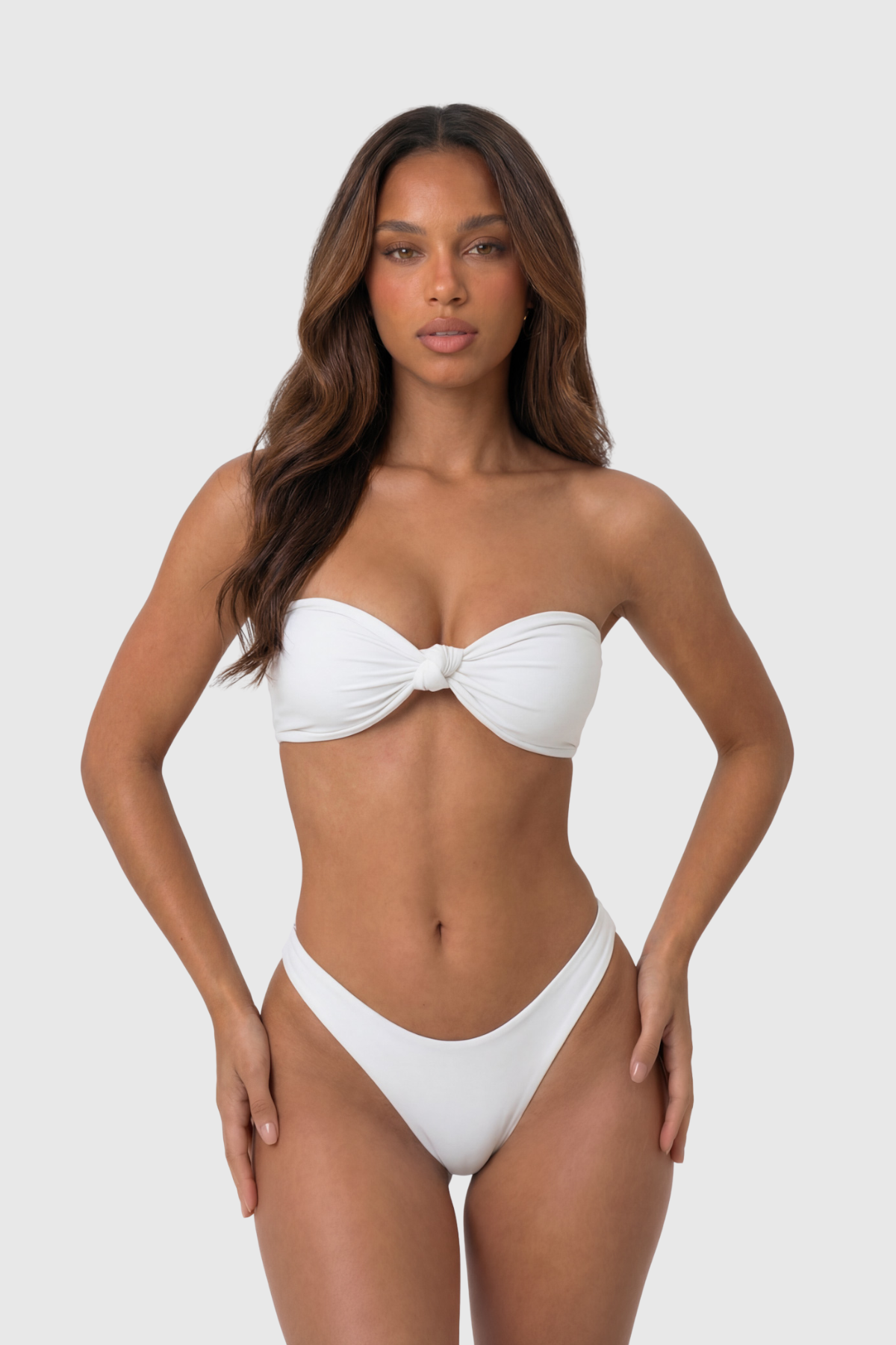 Nusa Bikini Top – Pure White 