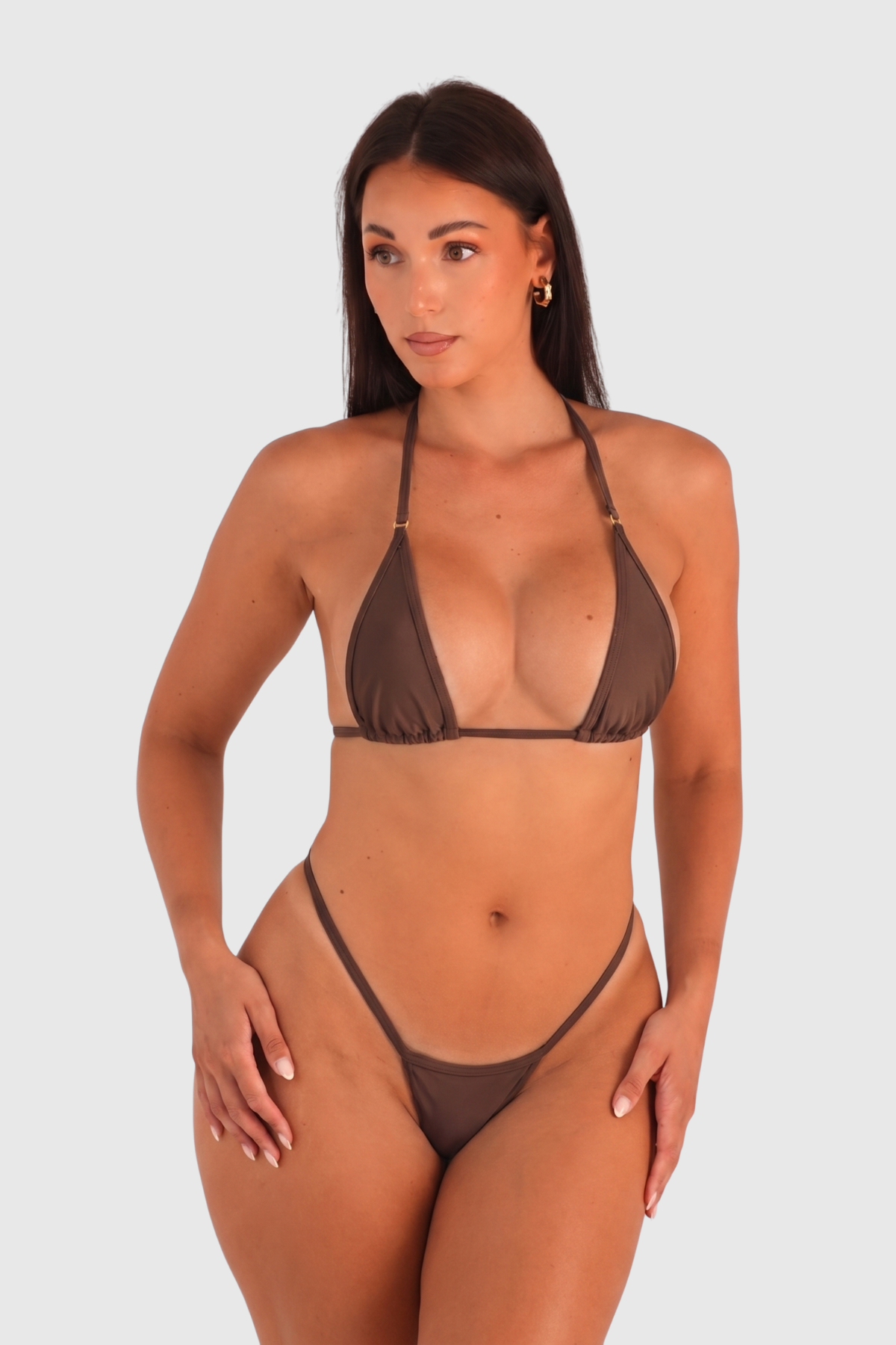 Haut de Bikini Origin – Brun choco